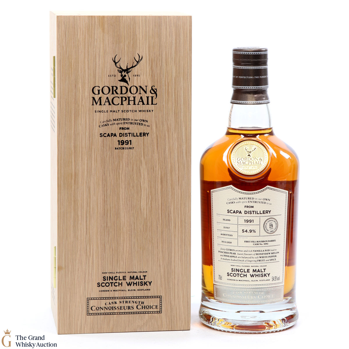 Scapa - 29 Year Old 1991 #3092 - G&M