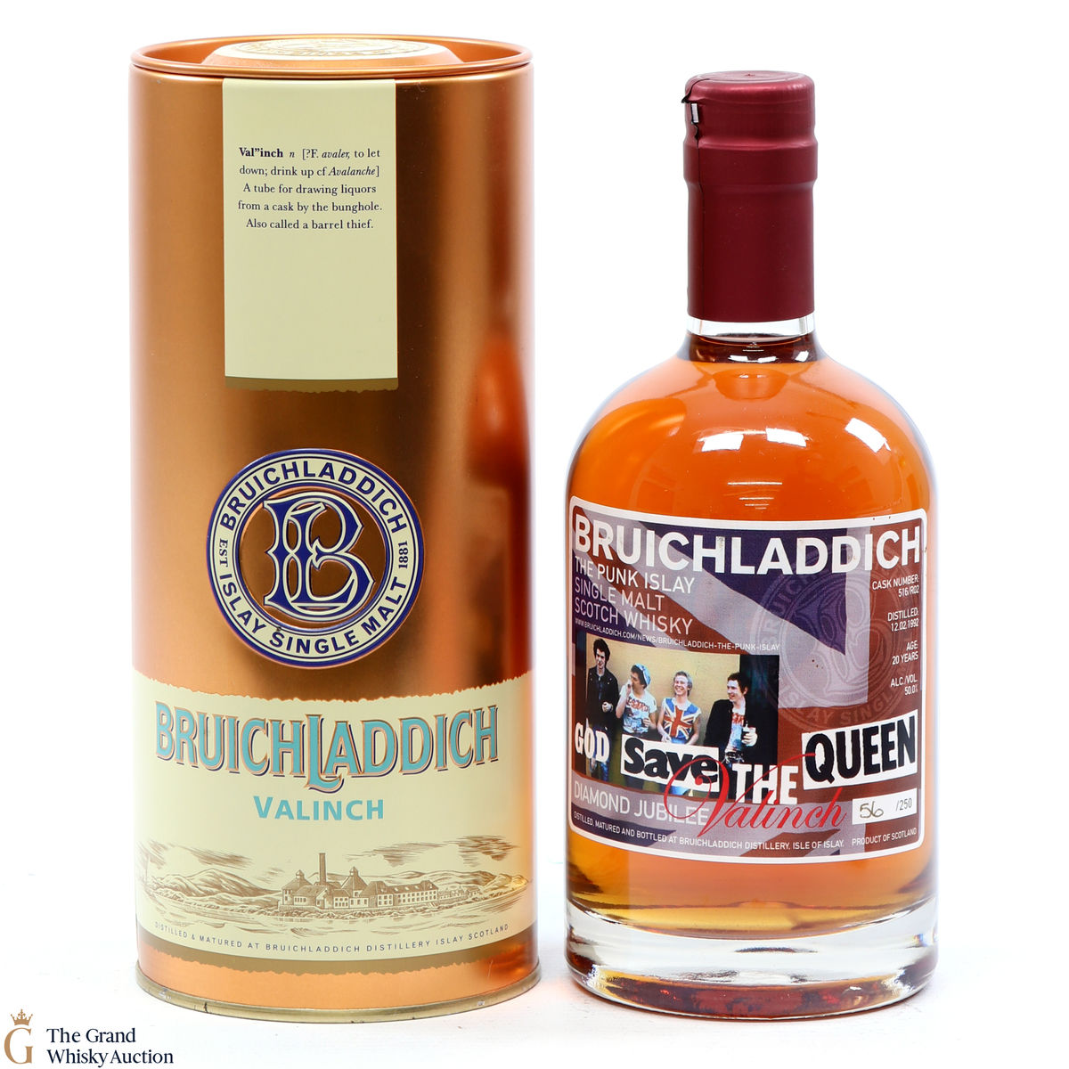 Bruichladdich - 1992 Valinch 'God Save the Queen'