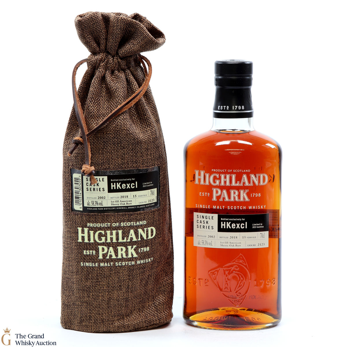 Highland Park - 15 Year Old - Single Cask #2123 - HKexcl