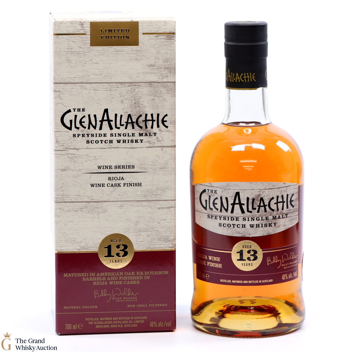 GlenAllachie - 13 Year Old - Rioja Wine Cask Finish