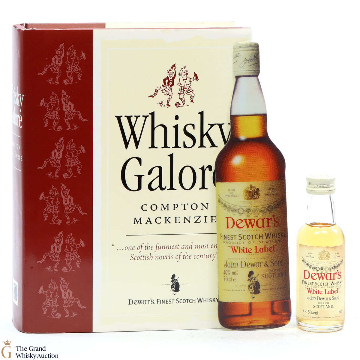 Dewar's - White Label - Whisky Galore Book (5cl)