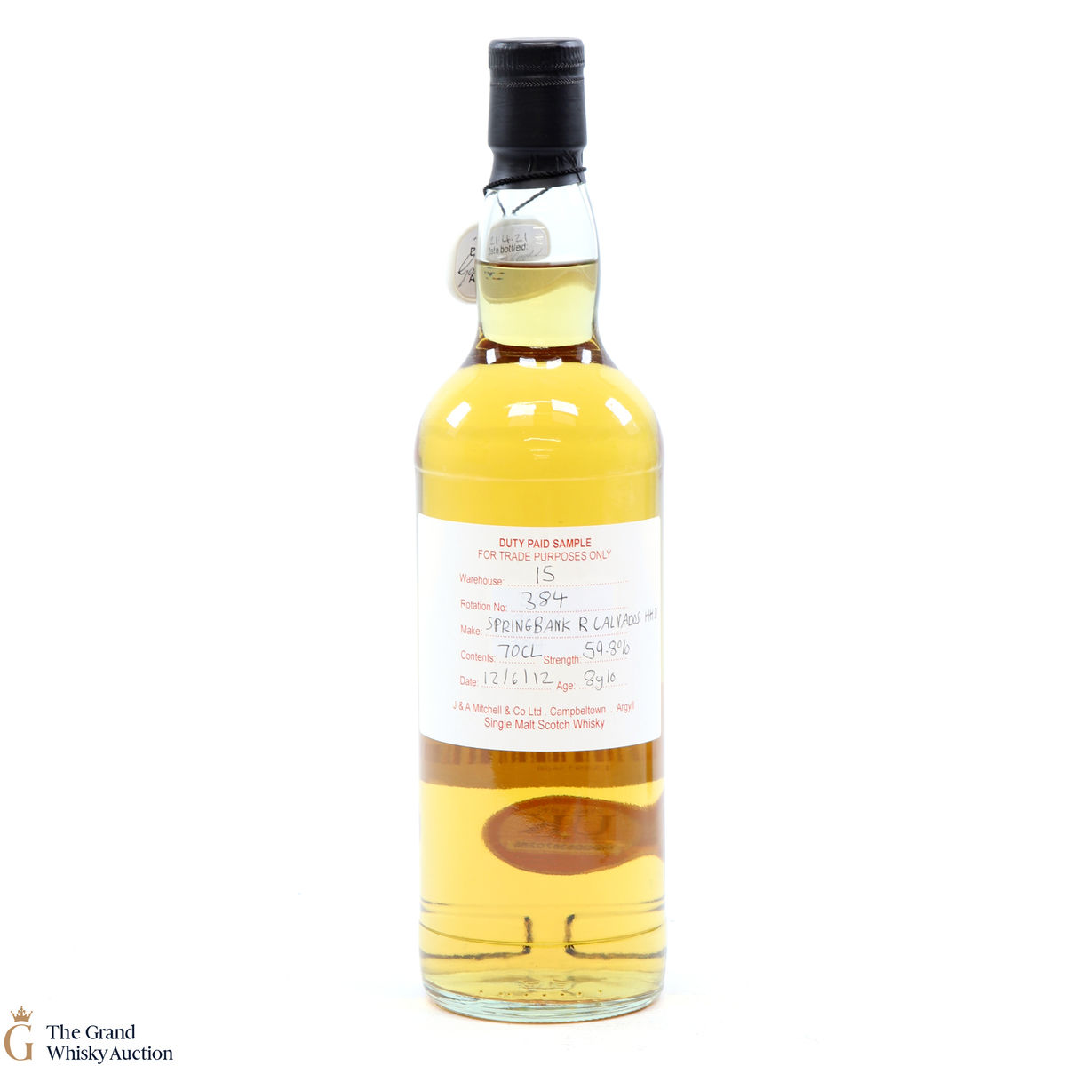 Springbank - 8 Year Old 2012 #384 Refill Calvados