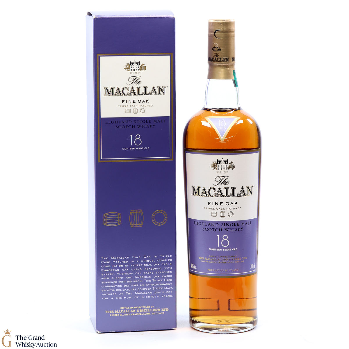 Macallan - 18 Year Old - Fine Oak