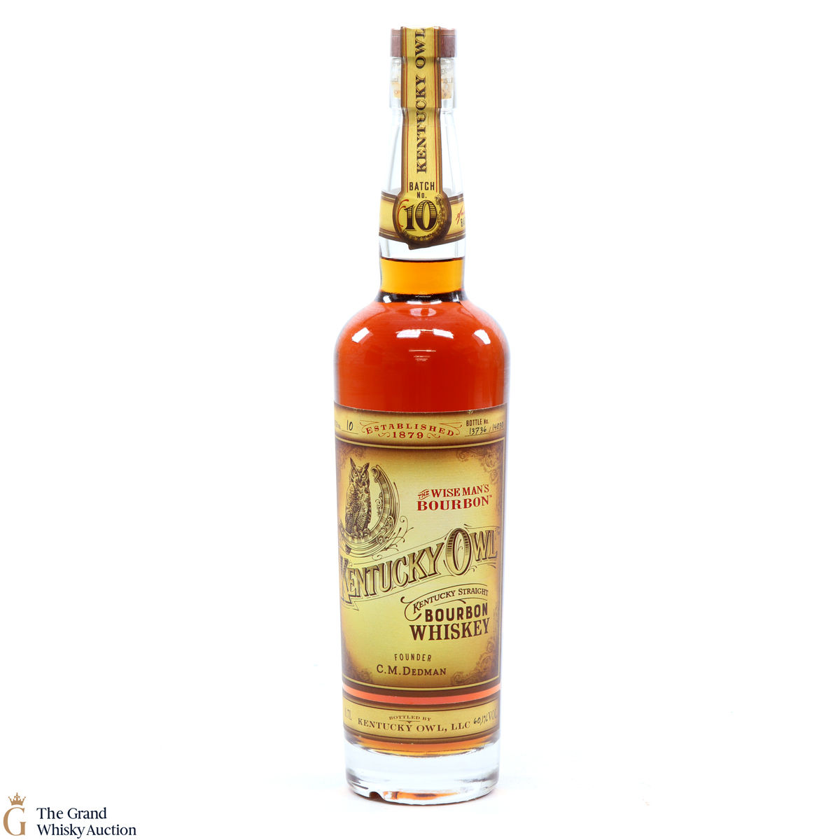 Kentucky Owl - Straight Bourbon Whiskey Batch #10