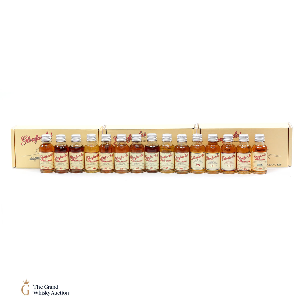 Glenfarclas - Family Cask - Tasting Kit x 3 (2clx15)