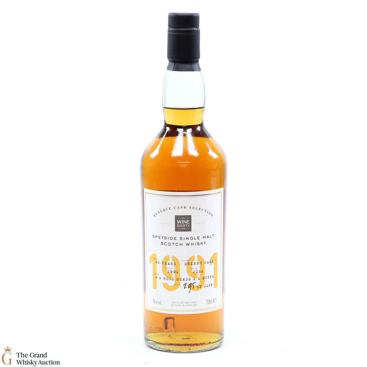 Speyside - 30 Year Old 1991 Sherry - Wine Society Reserve Cask No.2