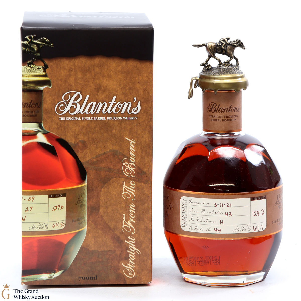 Blanton’s - Straight From The Barrel - Cask Strength 64.1%