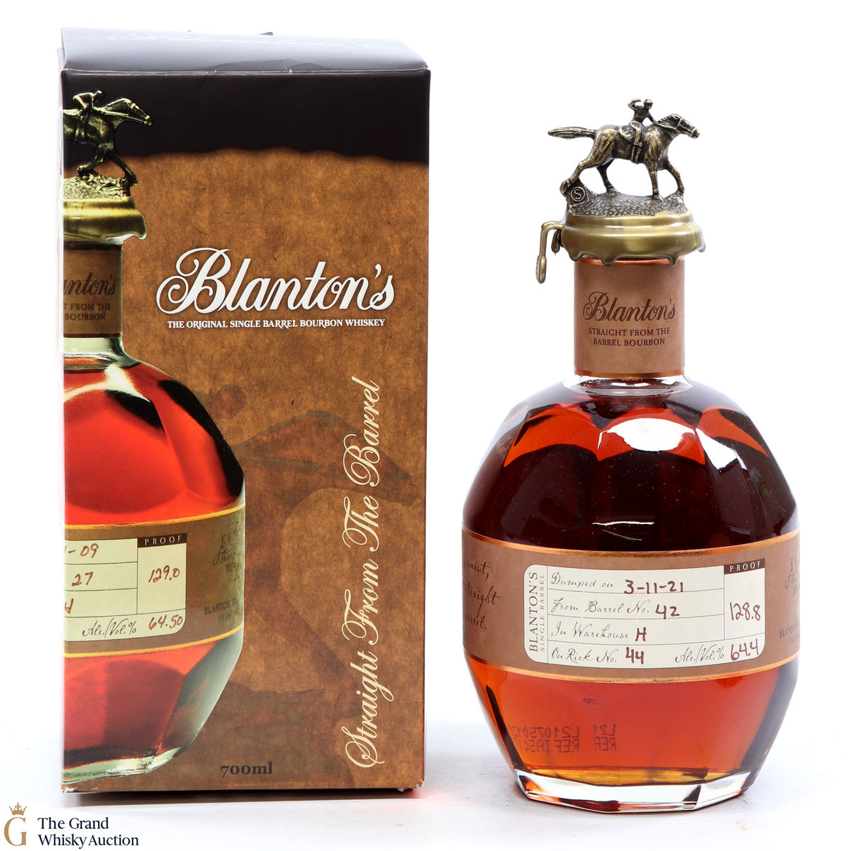 Blanton’s - Straight From The Barrel - Cask Strength 64.4%