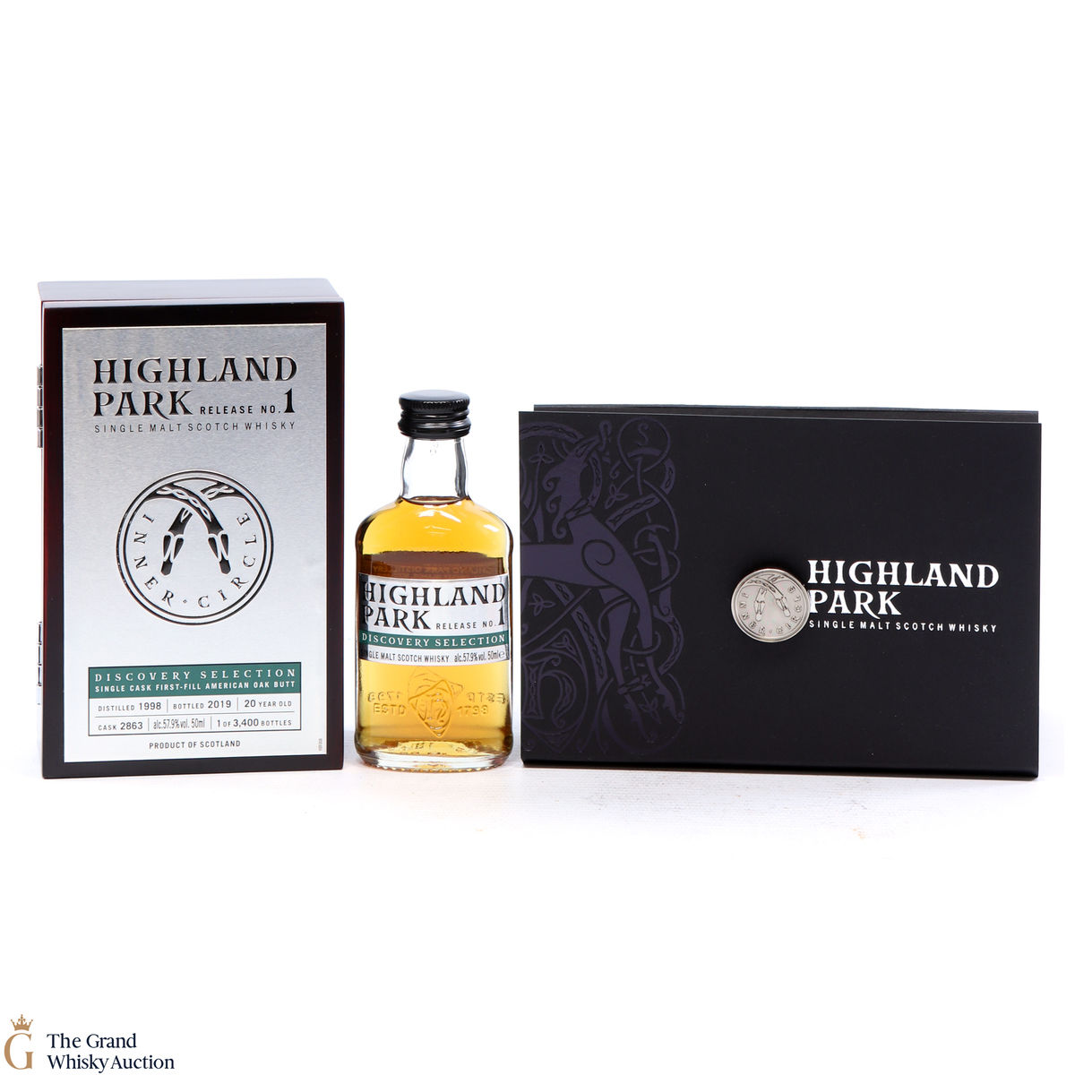 Highland Park - 20 Year Old - Discovery Selection - Release #1 (5cl) + Inner Circle Pin