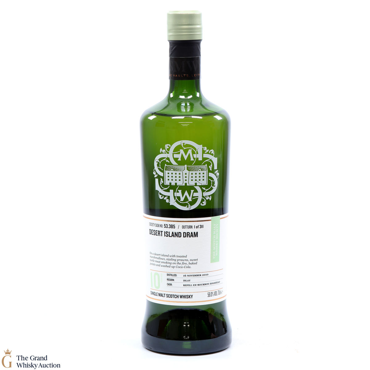 Caol Ila - 10 Year Old SMWS 53.385 Desert Island Dram