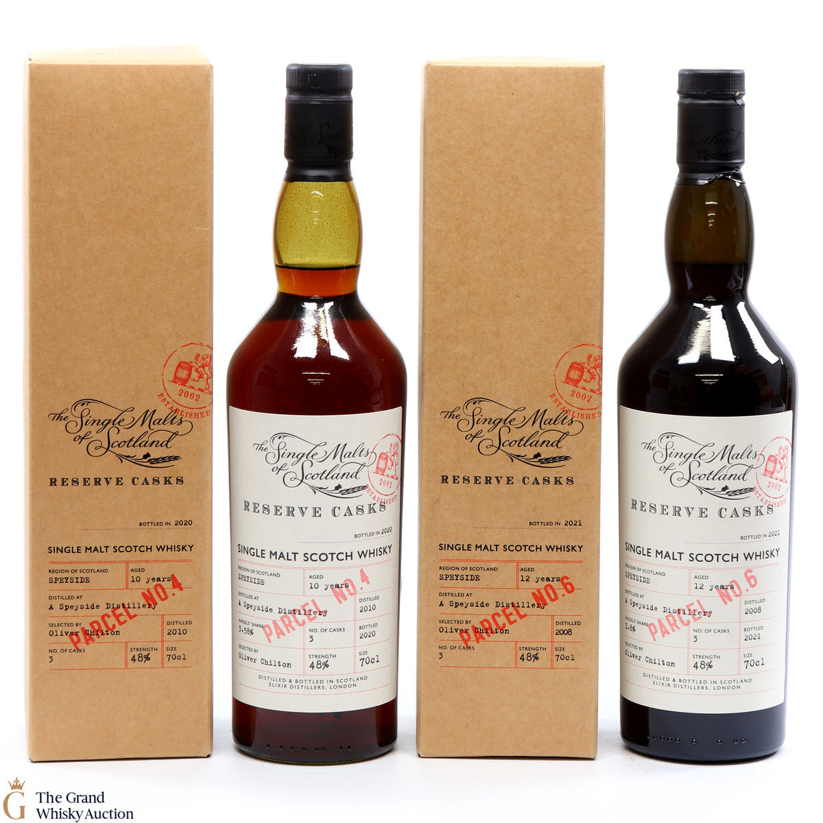 Speyside - Reserve Casks Parcel No. 4 & No.6 (2 x 70cl)