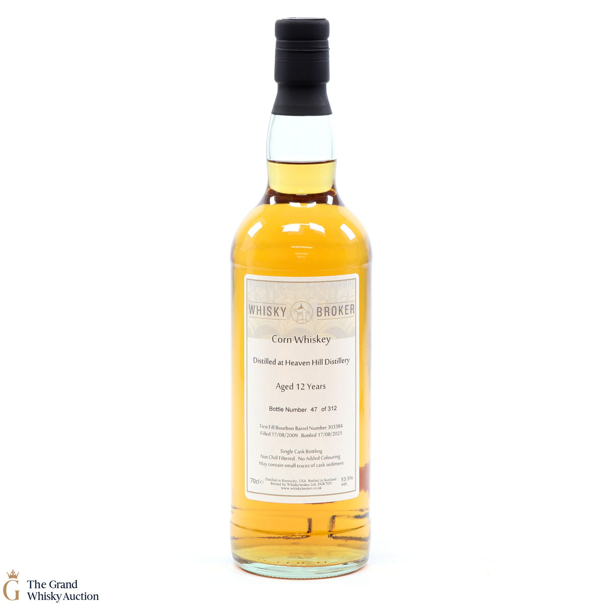 Heaven Hill  - 12 Year Old Corn Whiskey #303384 Whisky Broker
