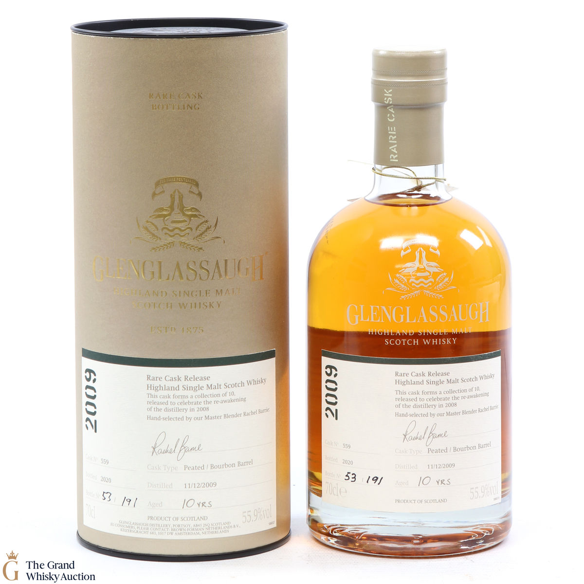 Glenglassaugh - 10 Year Old - Coastal Cask Collection Rare Cask #559