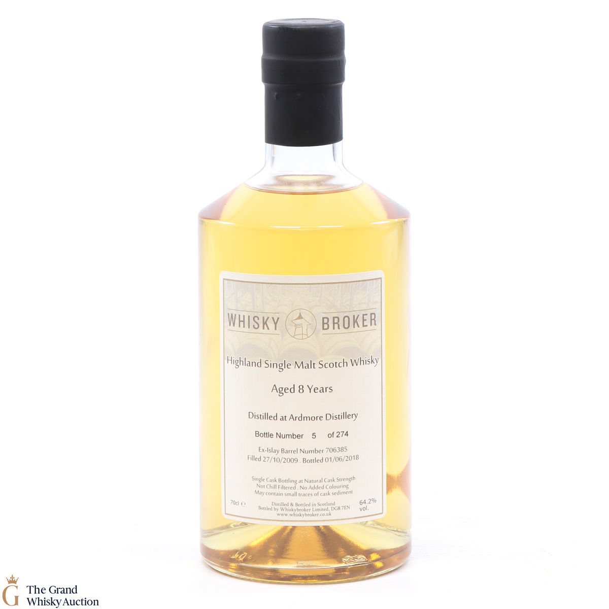 Ardmore - 8 Year Old 2009 #706385  - Whisky Broker