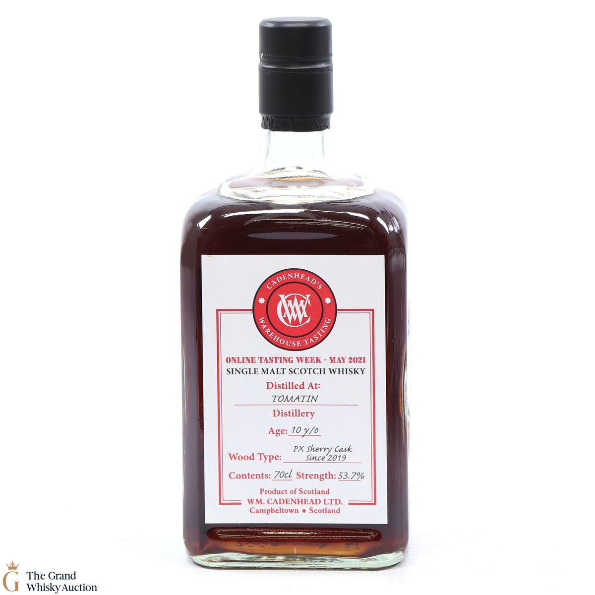 Tomatin - 10 Year Old - Cadenhead's Online Tasting Week 2021