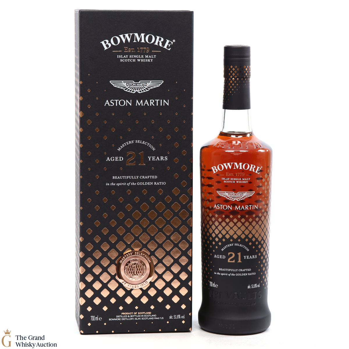 Bowmore - 21 Year Old - Aston Martin - Masters Selection