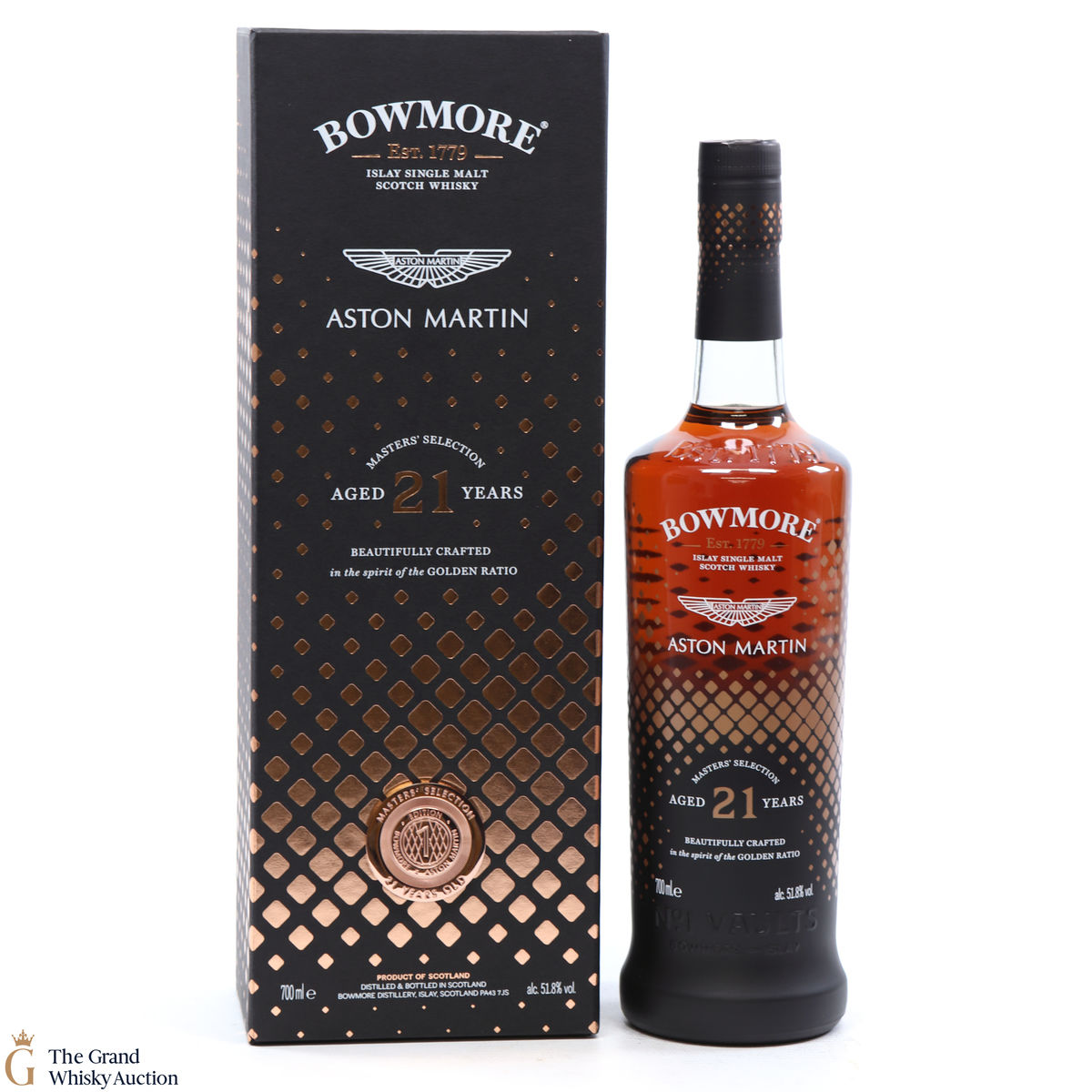Bowmore - 21 Year Old - Aston Martin - Masters Selection