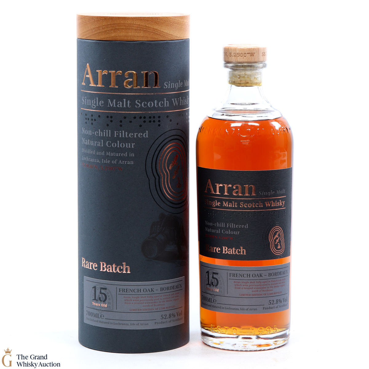 Arran -15 Year Old - French Oak - Bordeaux
