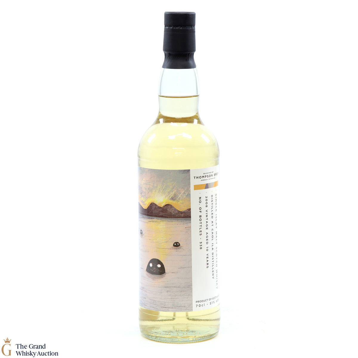 Caol Ila - 10 Year Old 2010 - Thompson Bros 51%
