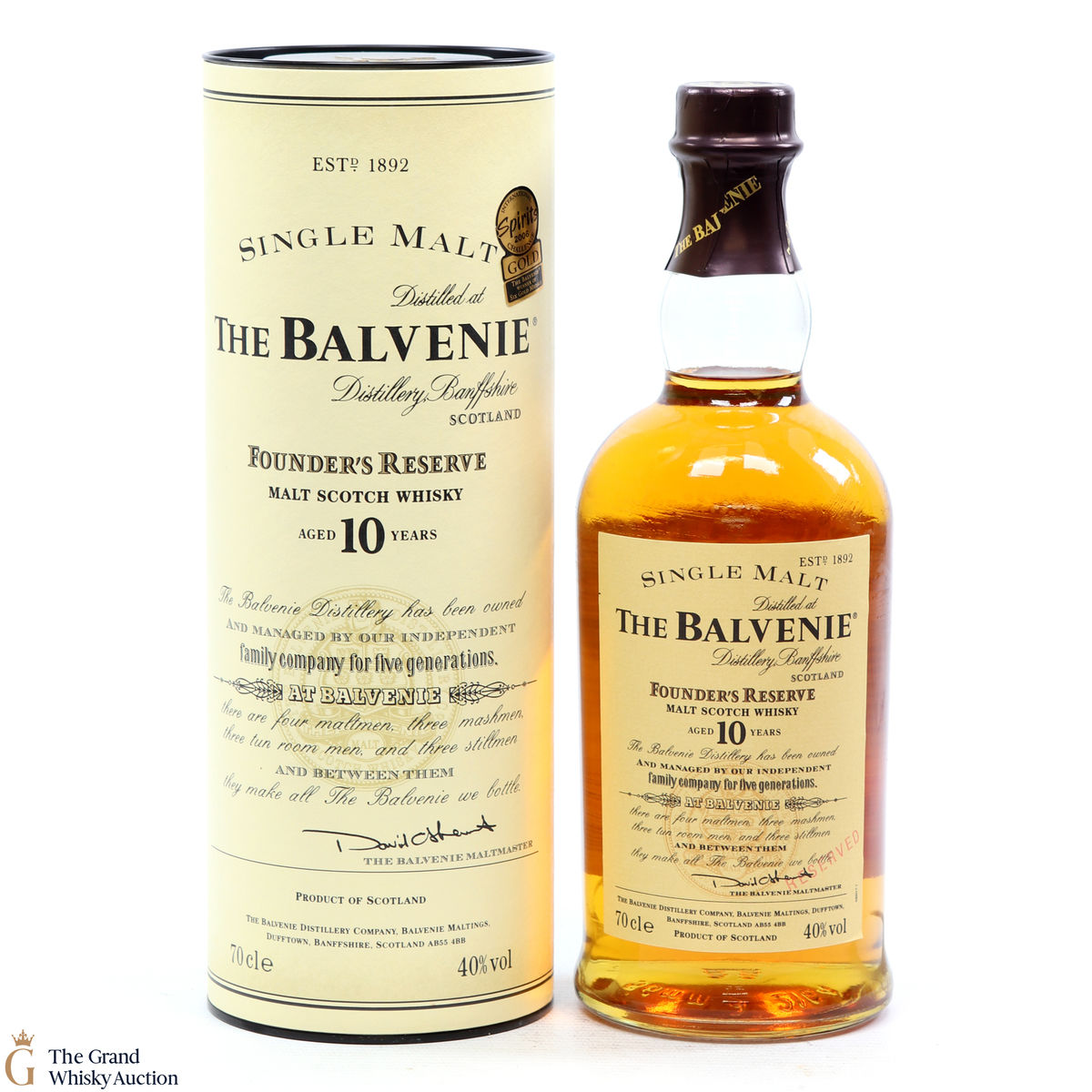 Balvenie - 10 Year Old - Founder's Reserve 