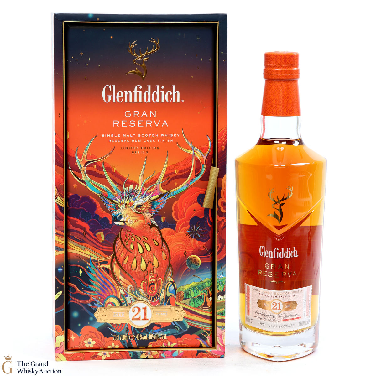 Glenfiddich - 21 Year Old - Gran Reserva - Rum Cask - Chinese New Year 