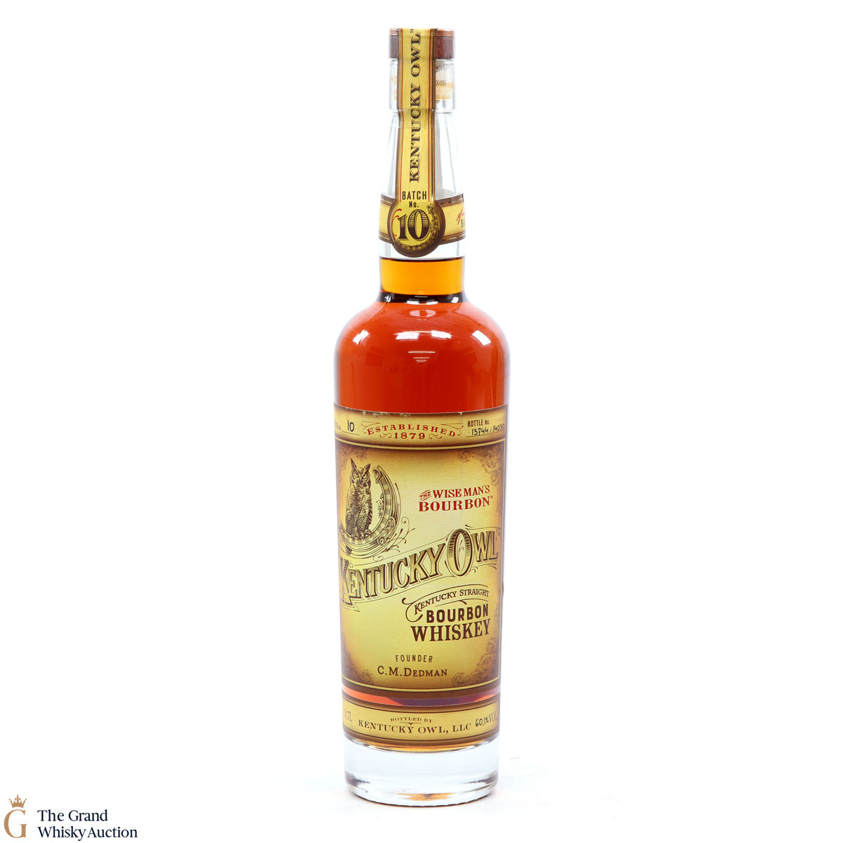 Kentucky Owl - Straight Bourbon Whiskey Batch #10