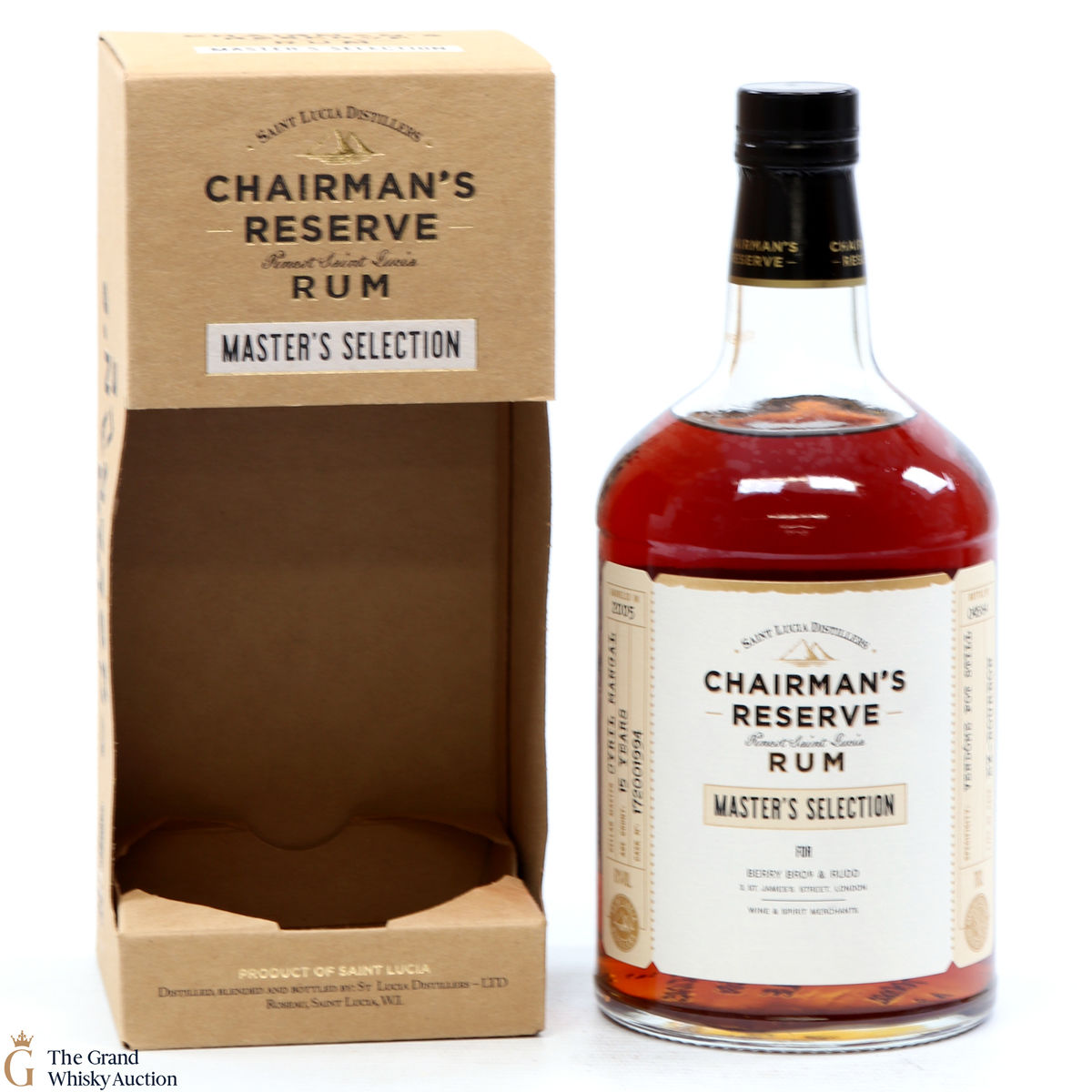 St Lucia - 15 Year Old 2005 Masters Selection Berry Bros