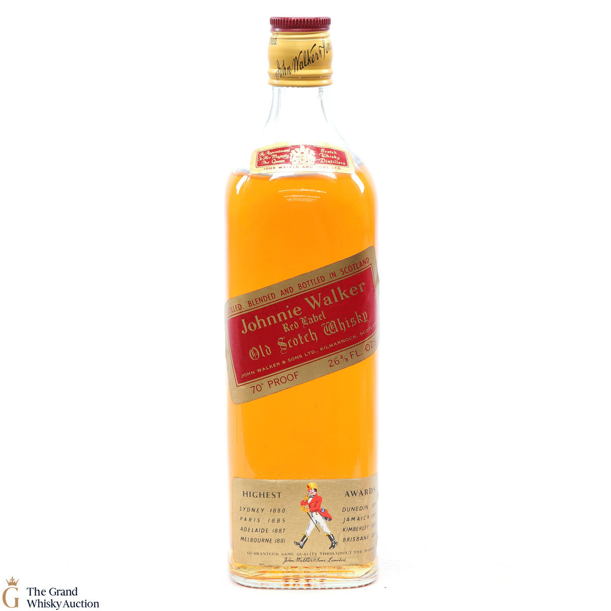 Johnnie Walker - 70 Proof Red Label 1970s 26 2/3Fl.Oz