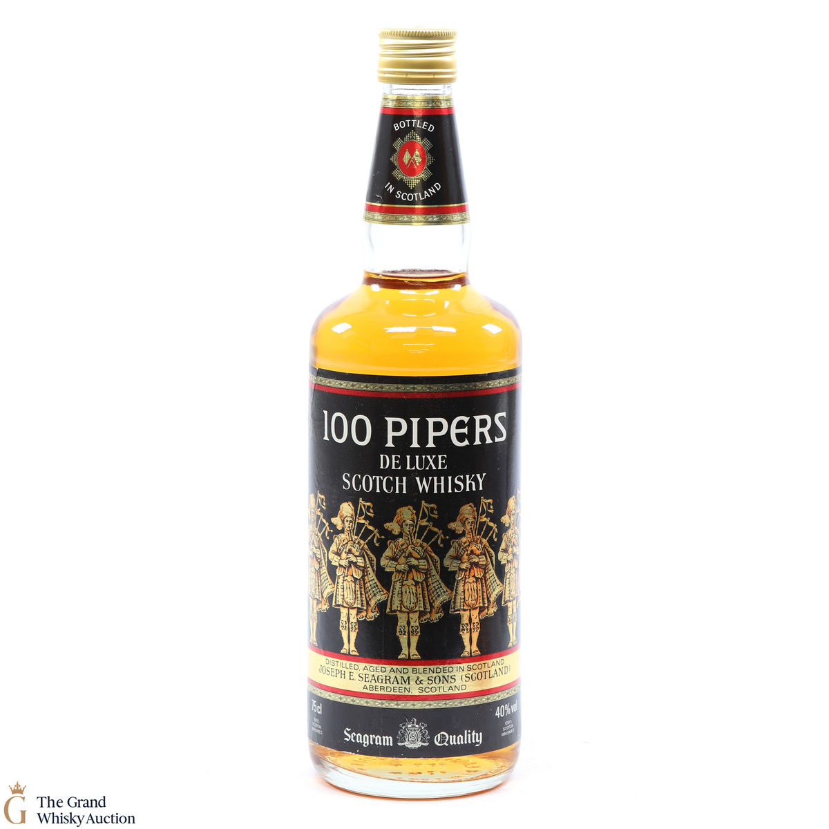 Seagram's - 100 Pipers Deluxe (75cl)