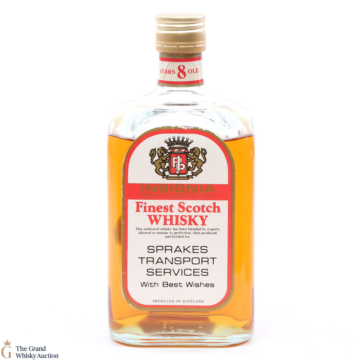 Blended Whisky - 8 Year Old Sparkes Transport Services