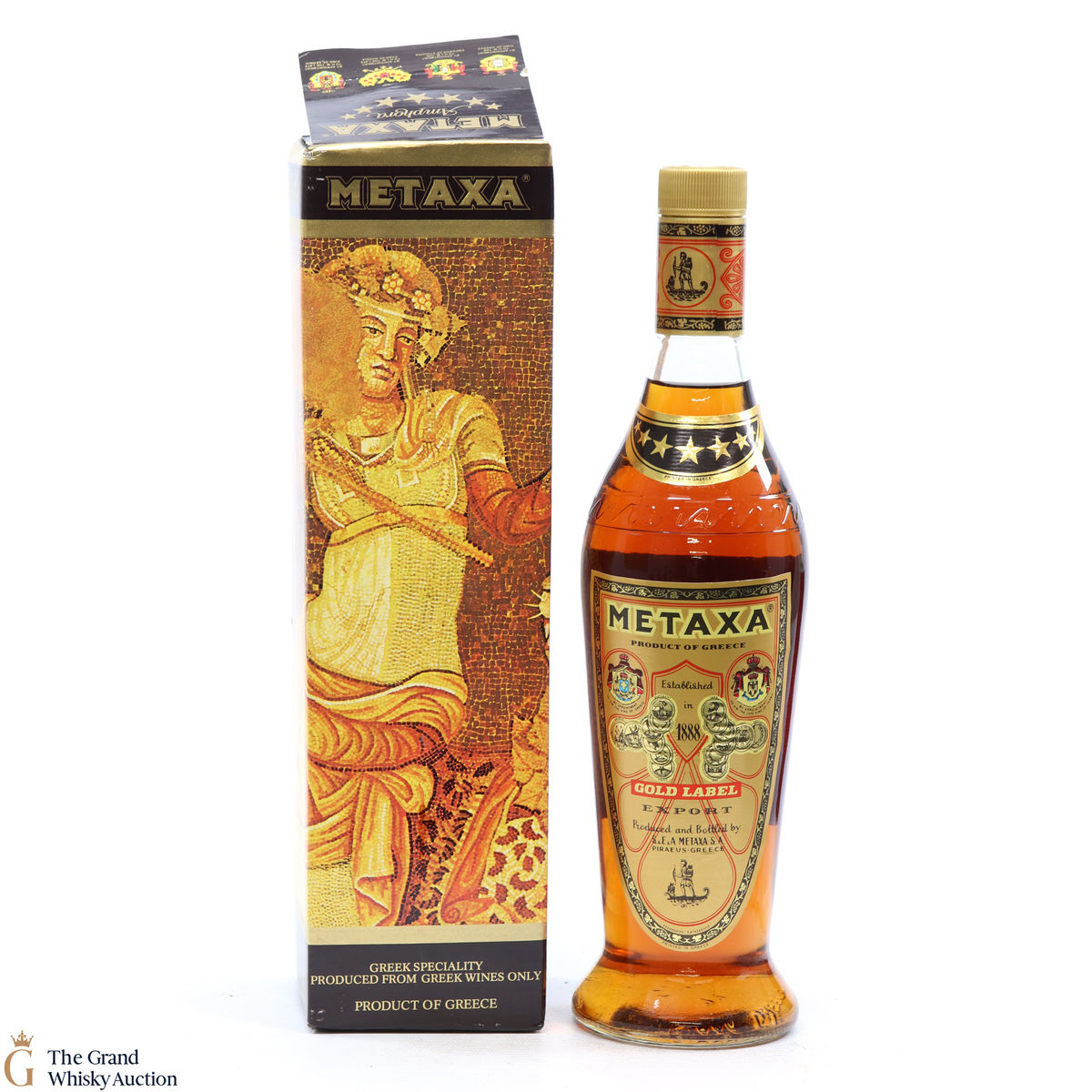 Metaxa - 7 Star - Golden Amphora - Greek Brandy