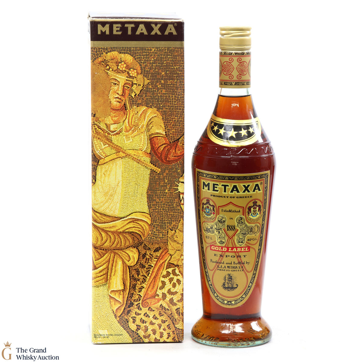 Metaxa - 7 Star - Golden Amphora - Greek Brandy
