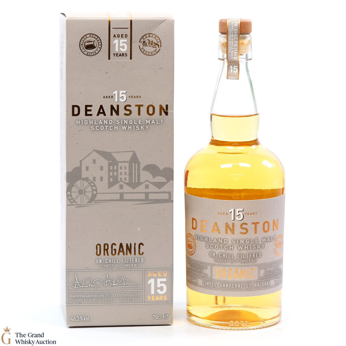 Deanston - 15 Year Old - Organic