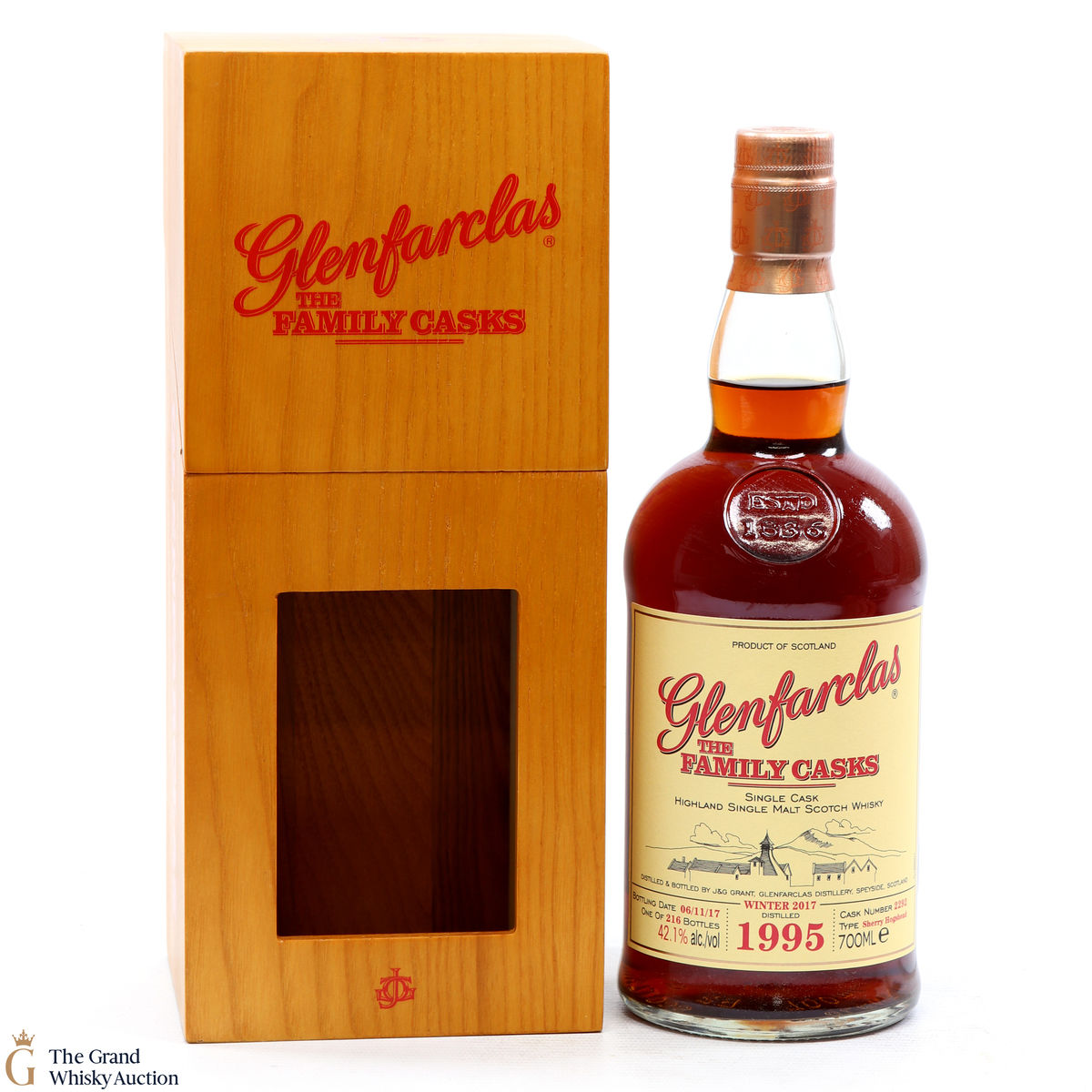 Glenfarclas - 1995 Family Cask #2292 Winter 2017