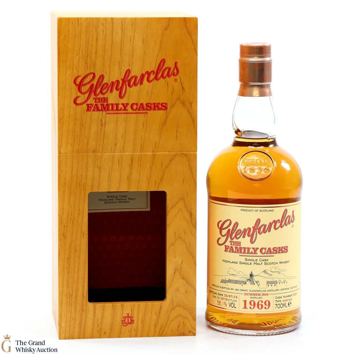 Glenfarclas - 1969 Family Cask #2451 - Summer 2016