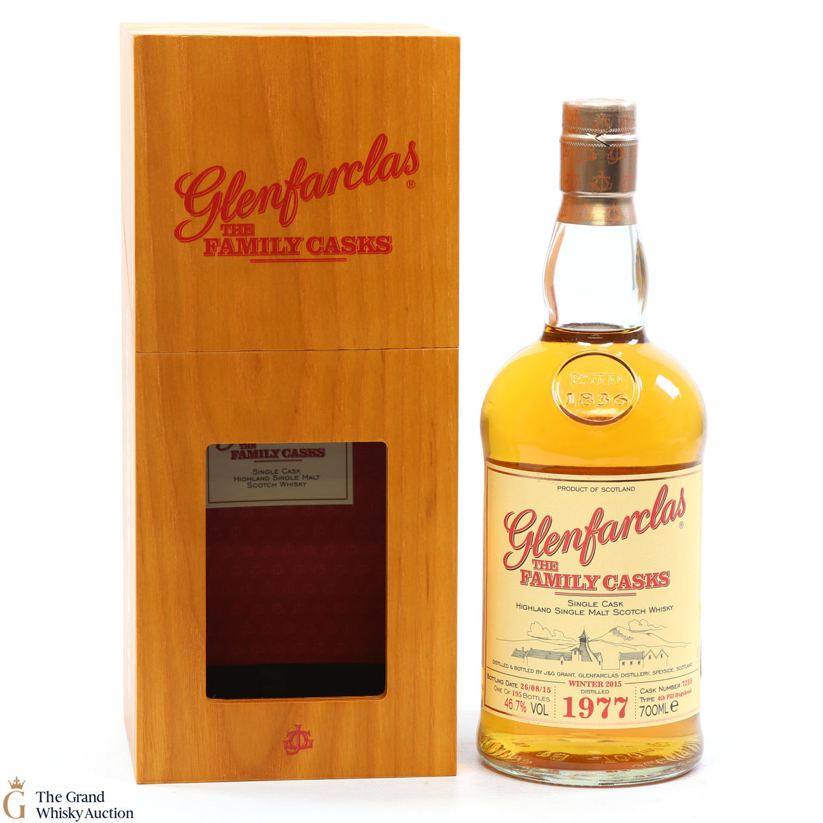 Glenfarclas - 1977 Family Cask #7259 Winter 2015