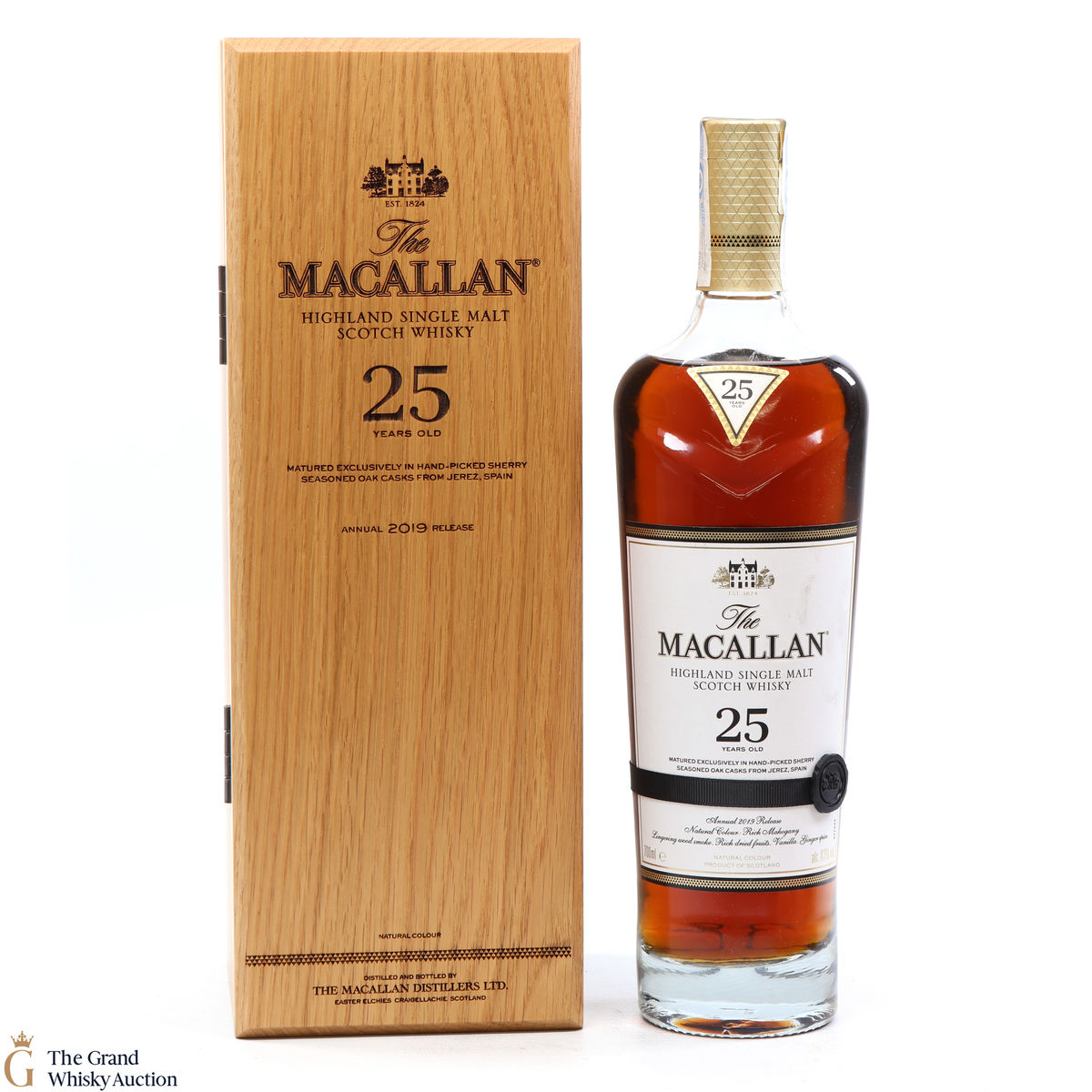 Macallan - 25 Year Old - Sherry Oak - 2019