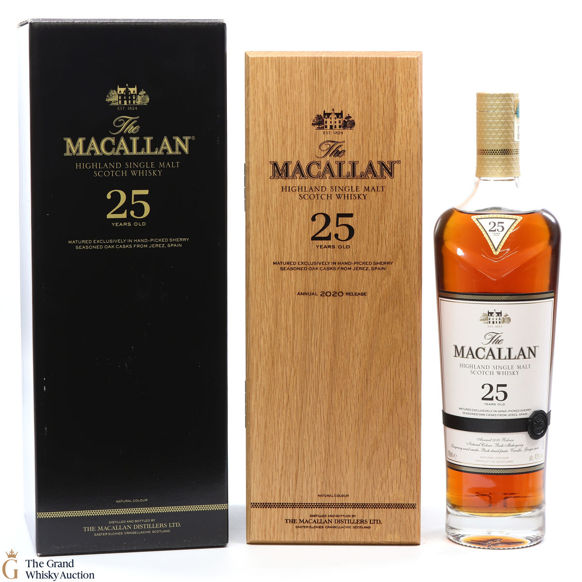 Macallan - 25 Year Old - Sherry Oak - 2020