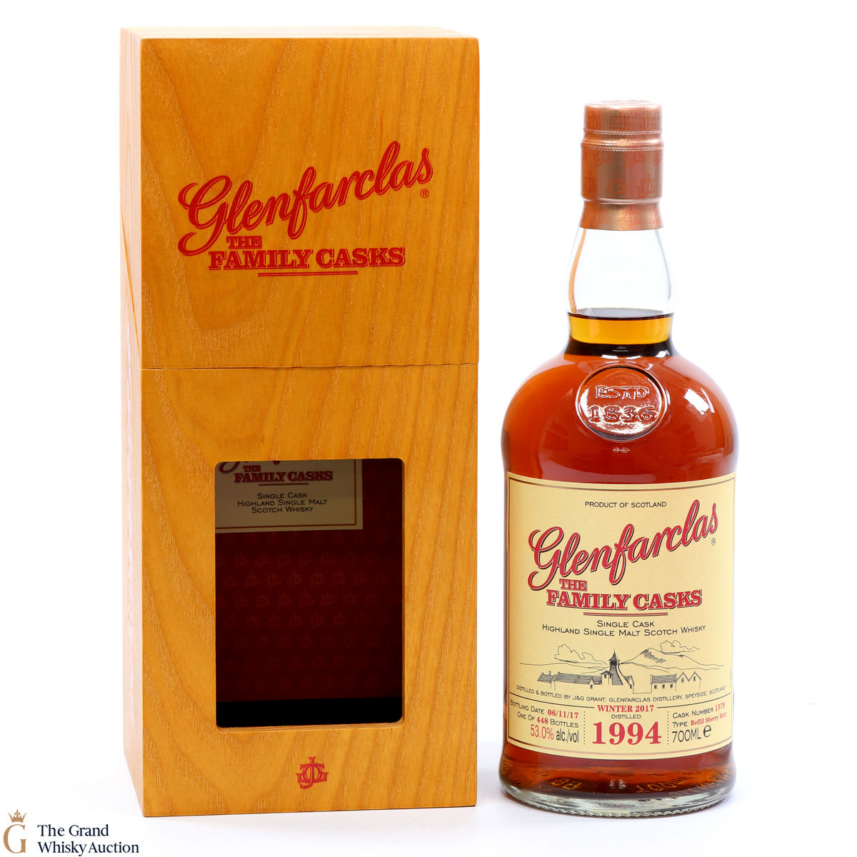 Glenfarclas - 1994 Family Cask #1579 - Winter 2017