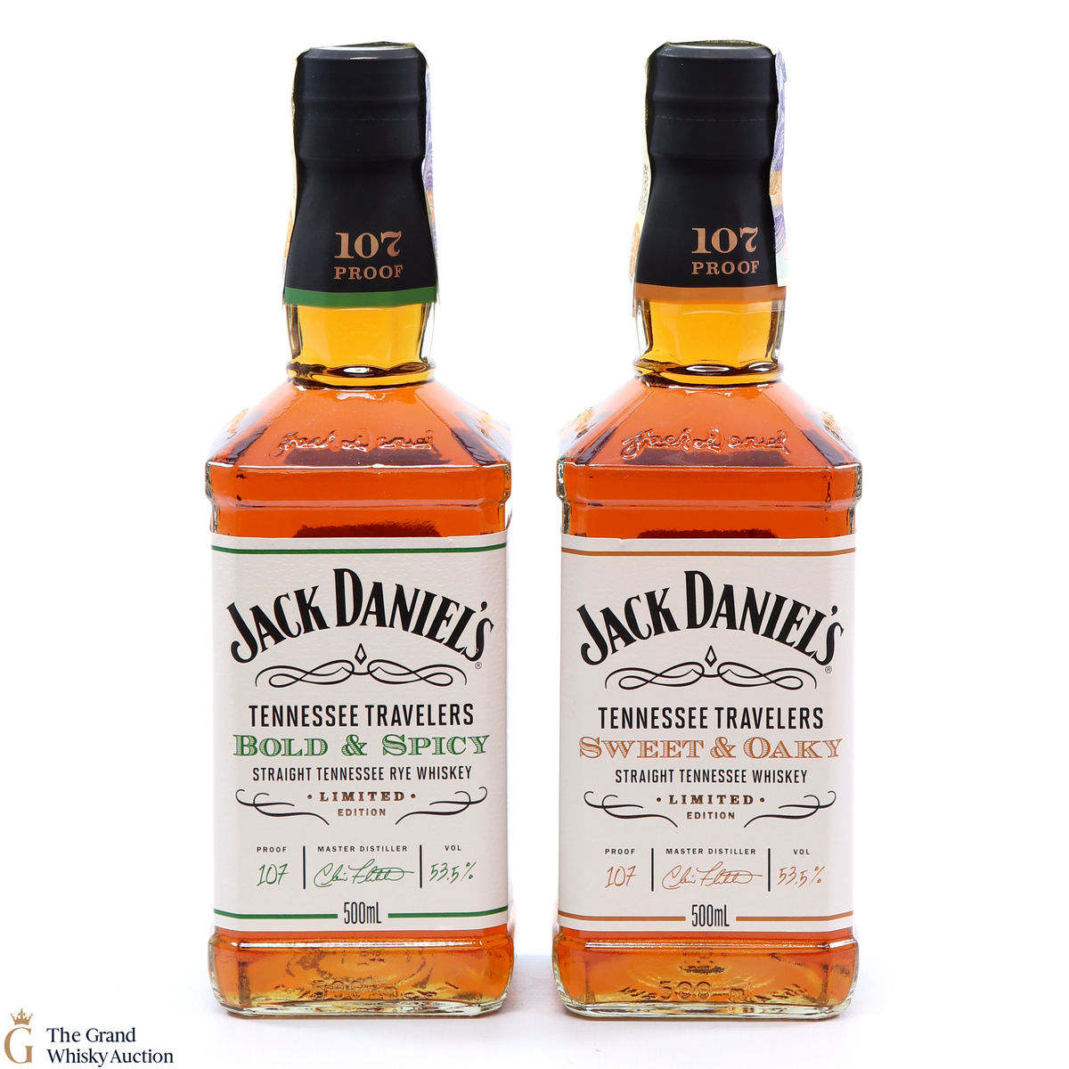 Jack Daniel's - Tennessee Travellers - Bold & Spicy + Sweet & Oaky (2x50cl)