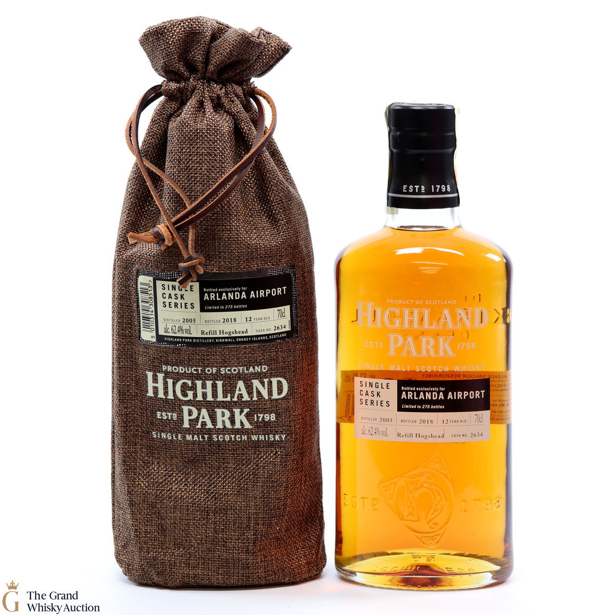 Highland Park - 12 Year Old - Single Cask #2634 - Arlanda Airport