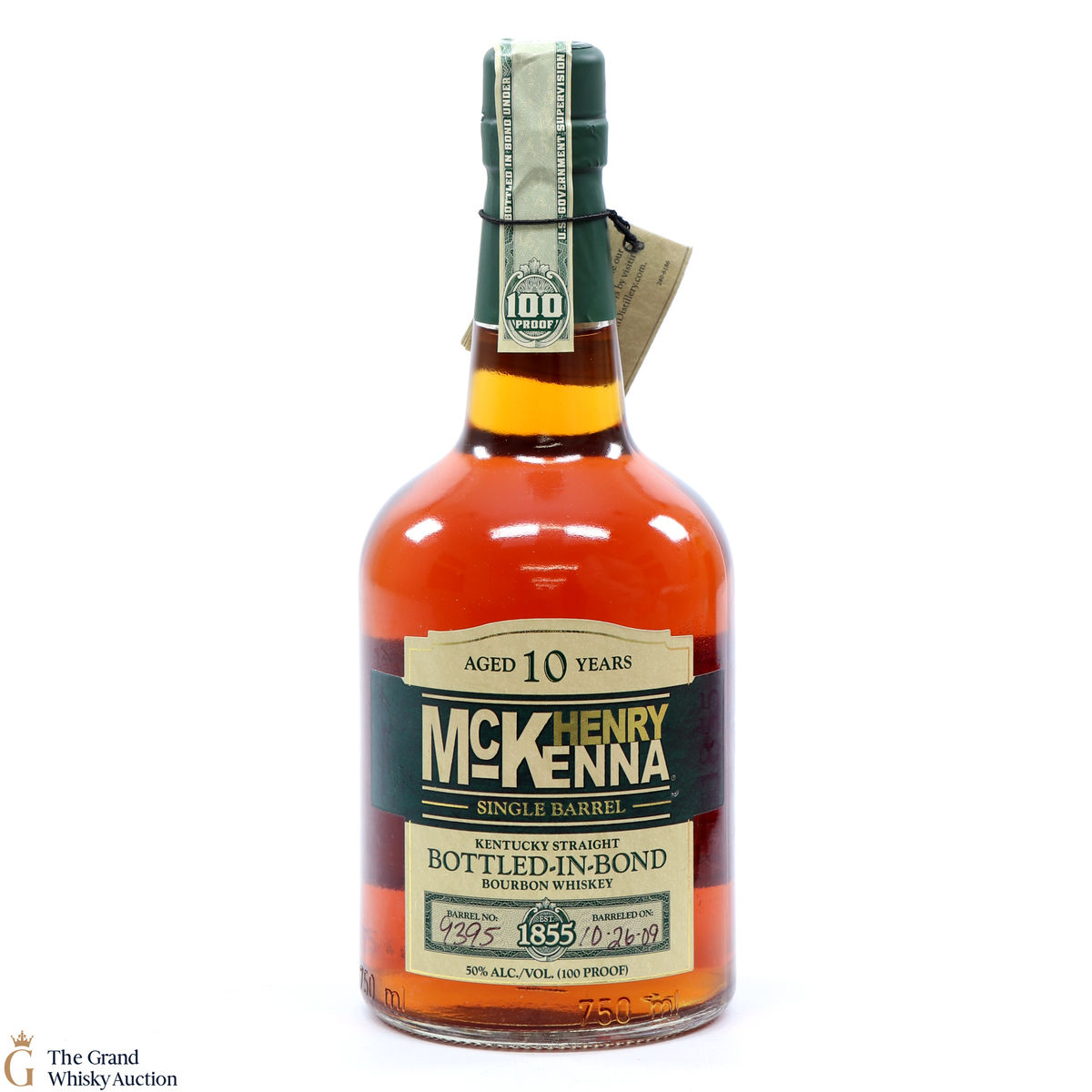 Henry McKenna - 10 Year Old - Single Barrel Bourbon #9395 75cl