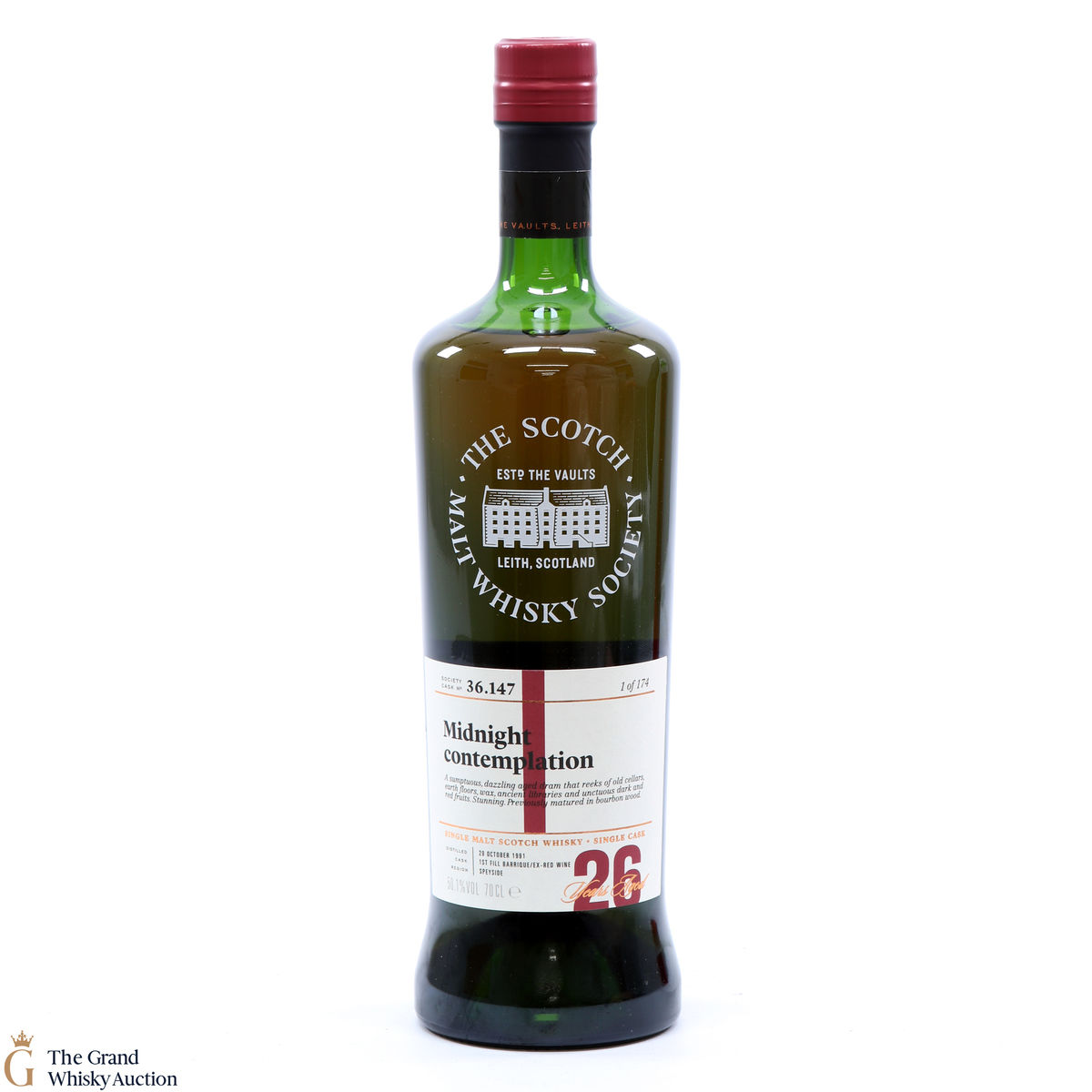 Benrinnes - 26 Year Old 1991 SMWS 36.147 Midnight Contemplation