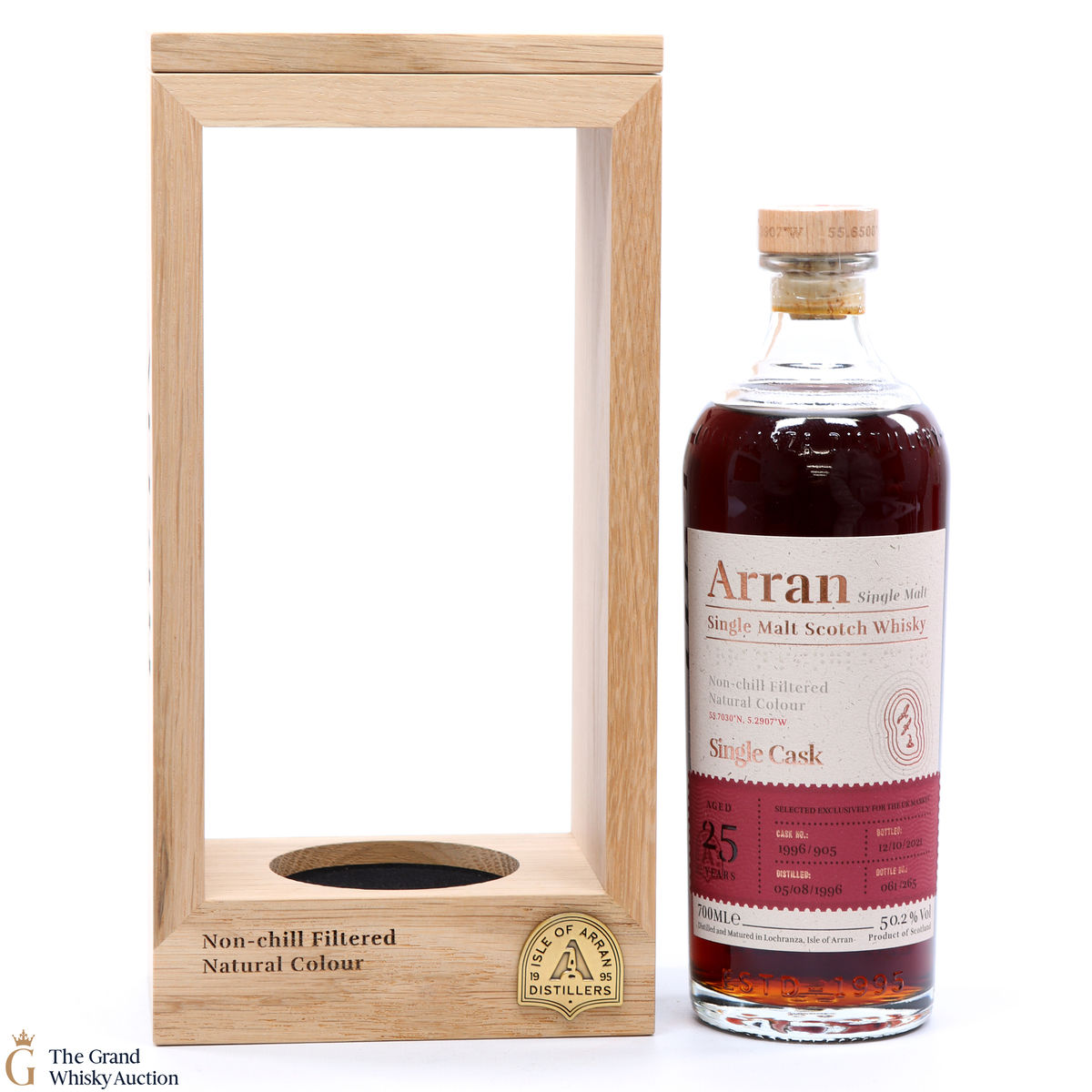 Arran - 25 Year Old Single Sherry Cask #1996/905 UK Exclusive 2021