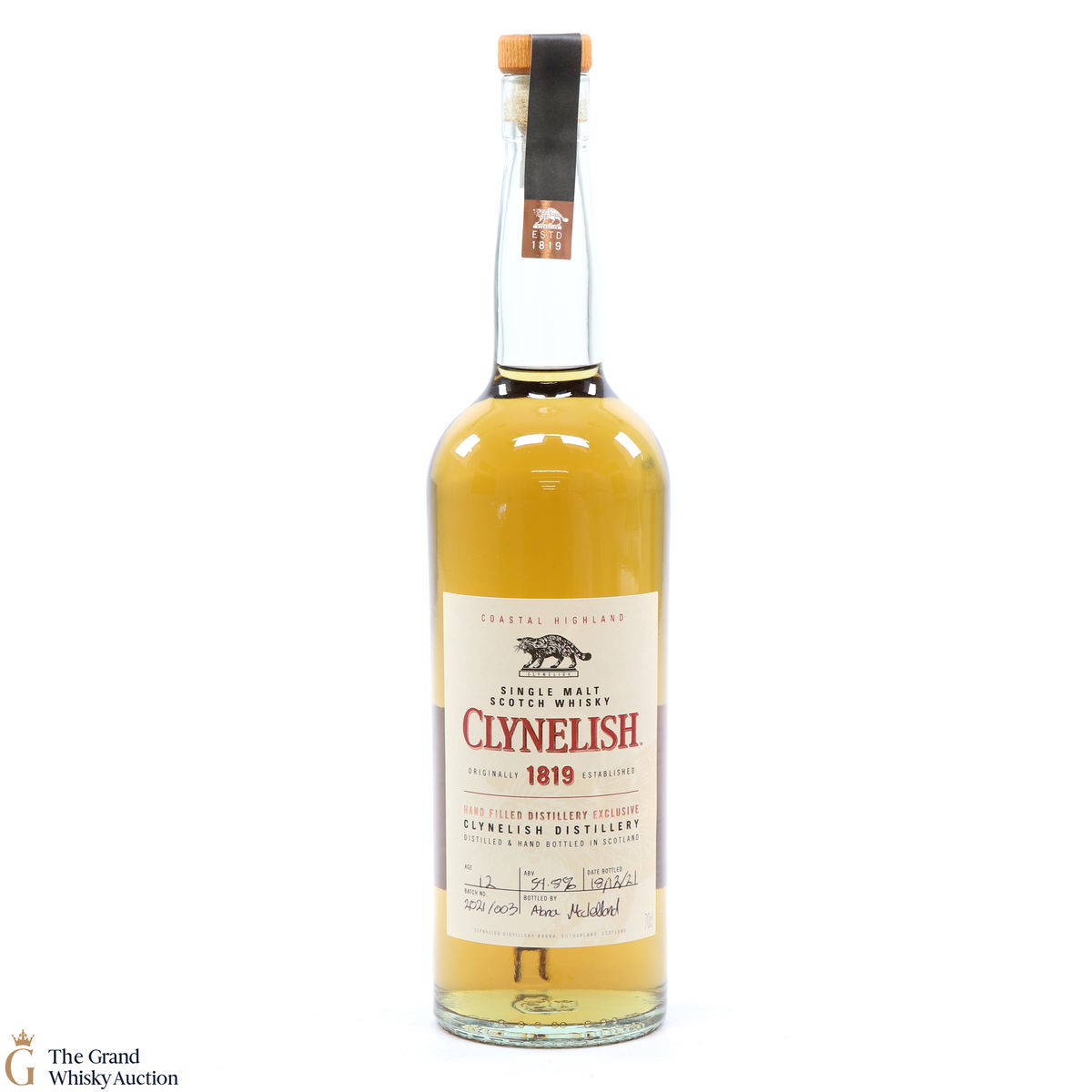 Clynelish - 12 Year Old 2009 - Hand Filled 2021 - Batch #3