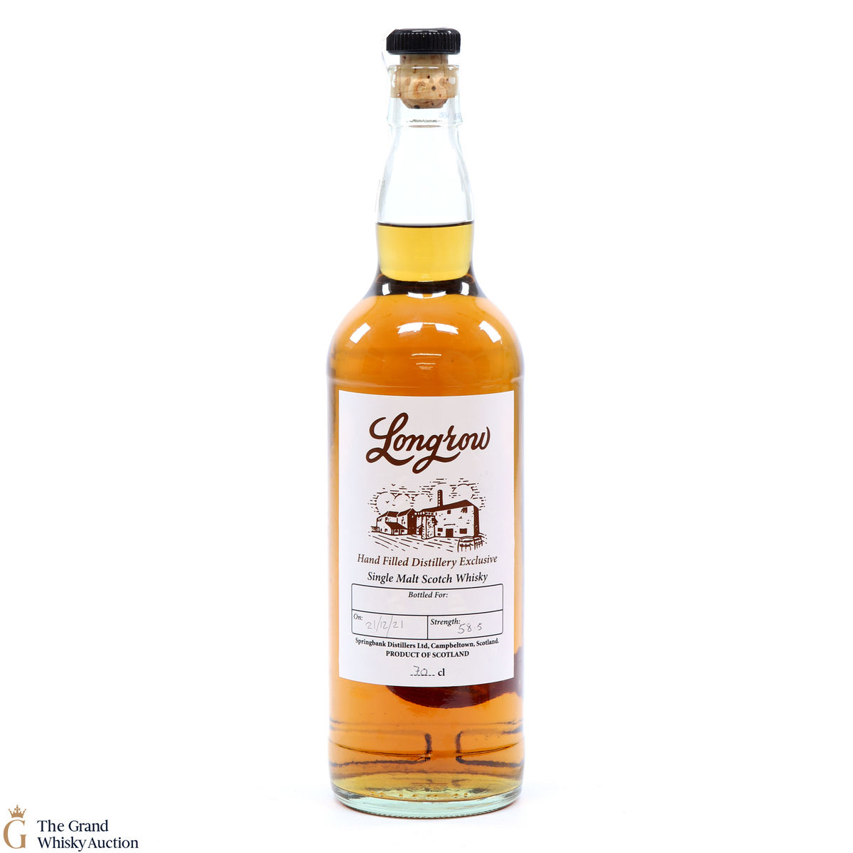 Longrow - Hand Fill Distillery Exclusive 2021 58.5%