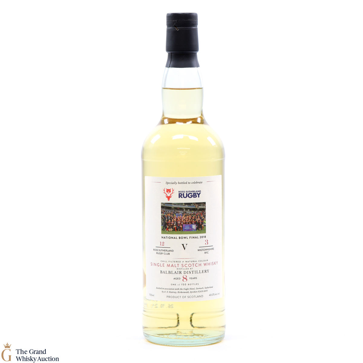 Balblair - 12 Year Old Ross Eagle Hotel Sutherland Rugby Club