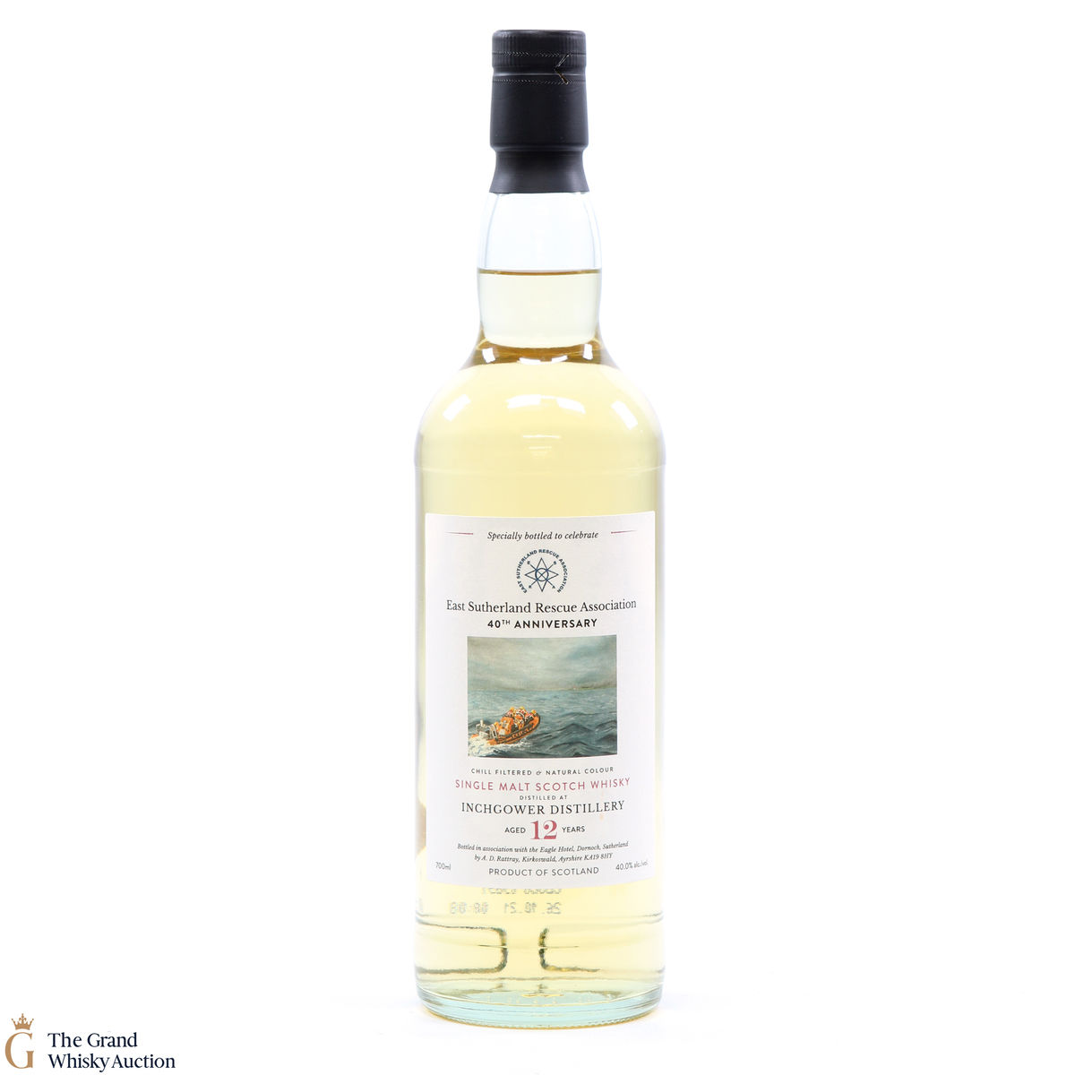 Inchgower - 12 Year Old - East Sutherland Rescue Association's 40th Anniversary - Eagle Hotel