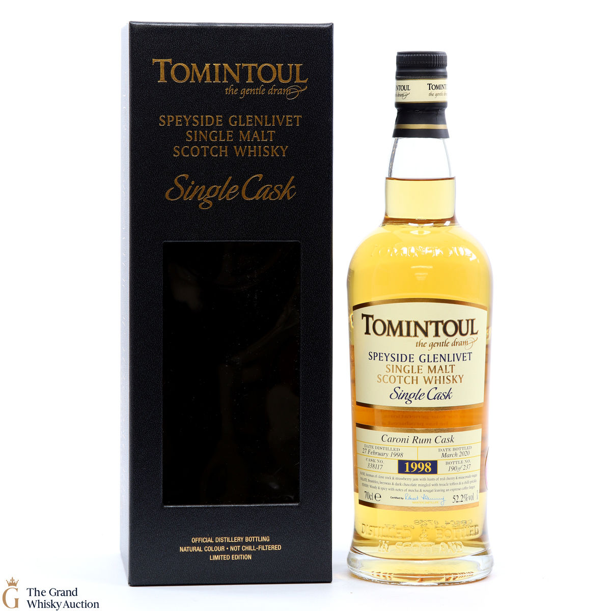 Tomintoul - 22 Year Old - 1998 Single Cask #338117