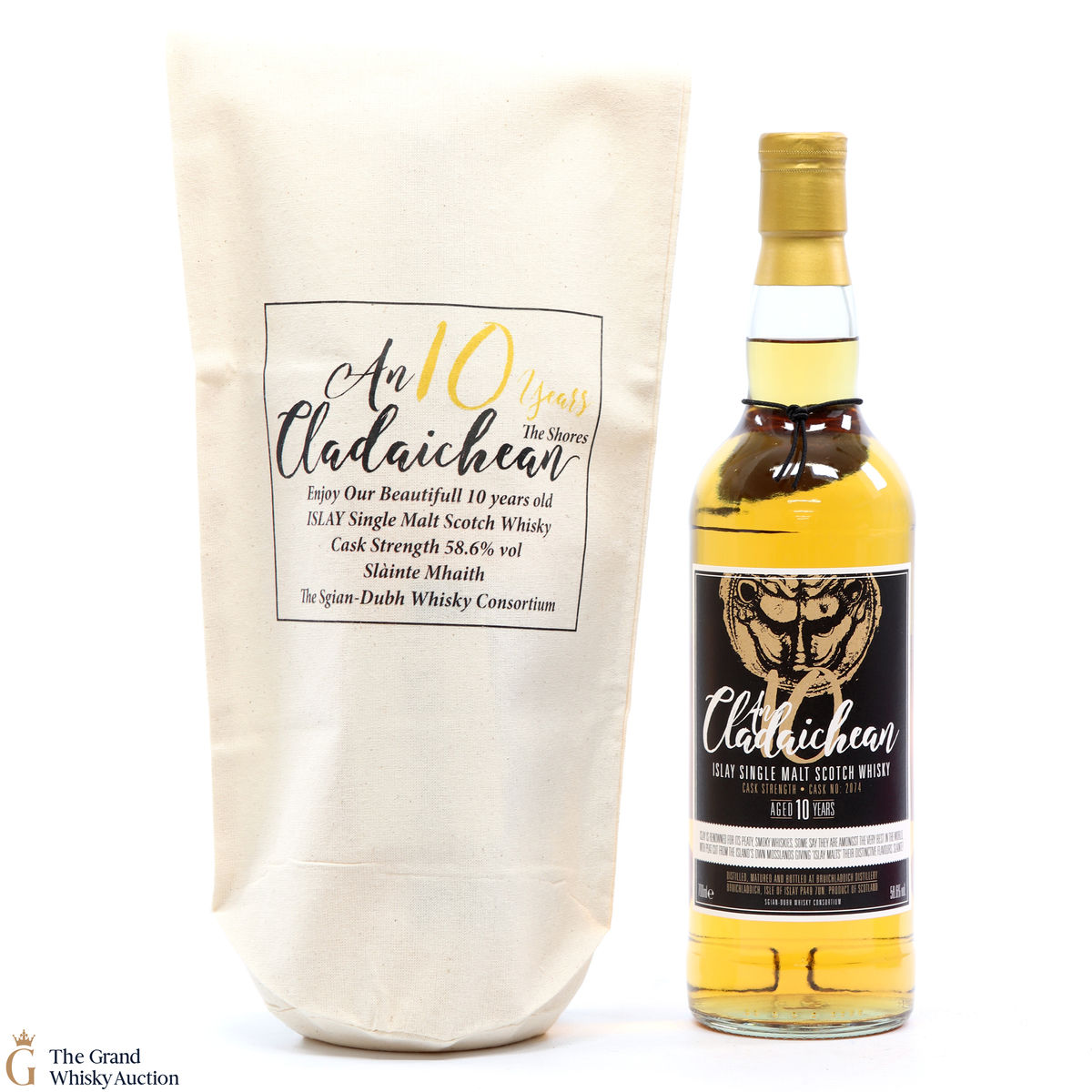 Bruichladdich - 10 Year Old Private Cask #2074 An Cladaichean